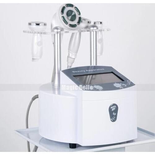Muliti-functional 4 In 1 Ultrasound Cavitation RF Machine Double Chin Removal Weight Loss Beauty Equipment Salon Use
