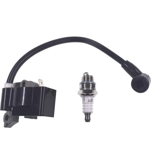 Ignition Coil Spark Plug Kit for STIHL FS55 FS55C FS46 FC55 FS38 FS45 FS55 HL45 HS45 KM55 Trimmer Brushcutter 4140 400