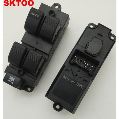 SKTOO window lifter switch Without hand clamping prevention function For Mazda 323 left front glass lift switch BL4E-66-350W1