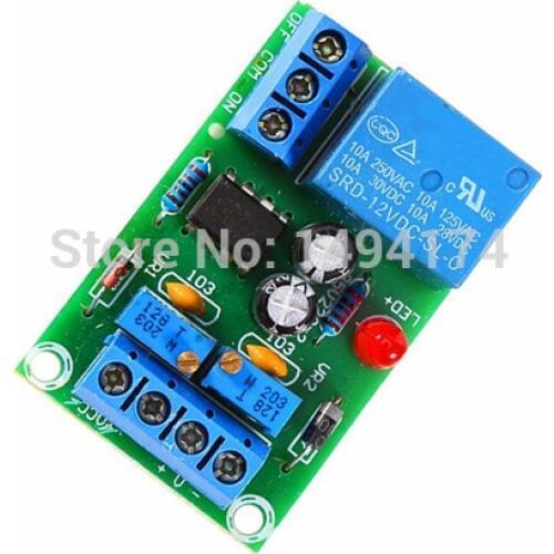 WQScosea Q8S-266 12V Battery Automatic Charging Controller Module Protection Board Charger Power ON OFF Control Relay Switch