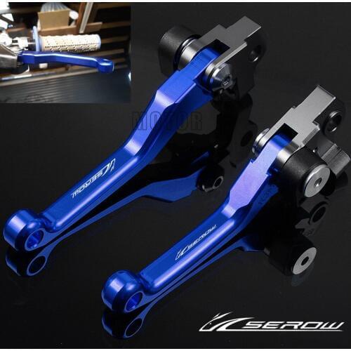 For Yamaha SEROW225/SEROW250 1986-2017 SEROW 225/250 CNC Motorcycle Dirtbike Dirt Pit Bike Motocross Pivot Brake Clutch Levers