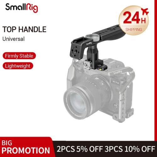 SmallRig Universal Lightweight NATO Top Handle Grip With Quick Release NATO Rail For Digital Dslr Camera Cage 2950