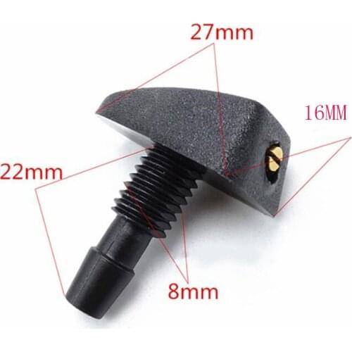 Universal 2pcs car windshield washer nozzle for Toyota Camry Corolla RAV4 Yaris Highlander/Land Cruiser/PRADO Vios Vitz/Reiz