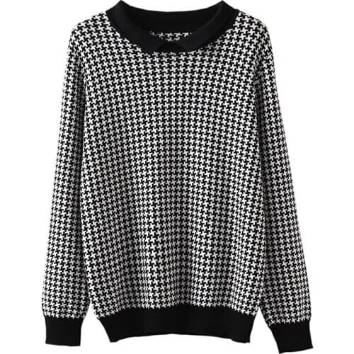 Cotton sweater womens o-neck bottoming shirt loose long-sleeved knit pullover all-match casual sweater 2021