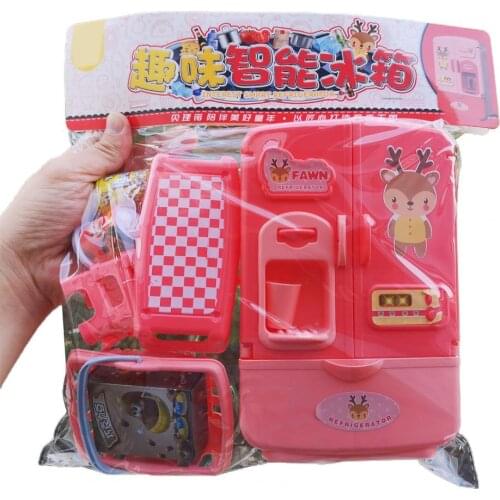 1 Set Unique Play House Bag Toy Simulation Interactive Play Colorful Pretend Play Medical Jewelry Fruit Vegetable Toy for Kids