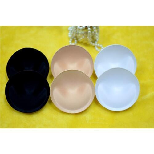 10 Pairs /Lot Women Intimate Accessory Thick Sponge Insert Breast Enhancer Push Up Sexy Bikini Pad Round Bra Pads For Swimsuit