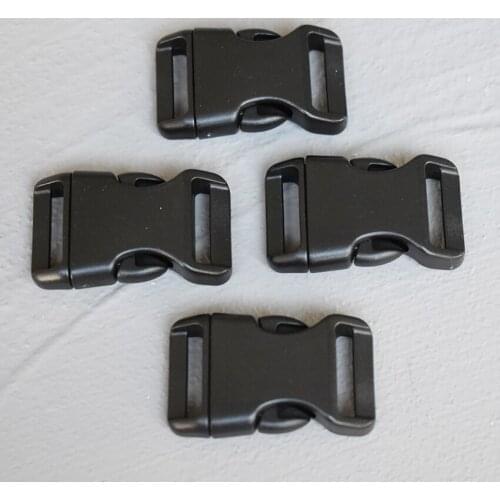 100 Pcs 20mm Bag Strap Quick Side Release Buckle Purse Luggage Outdoor Backpack Webbing Belt Clip Clasp Parts Leather Craft DIY