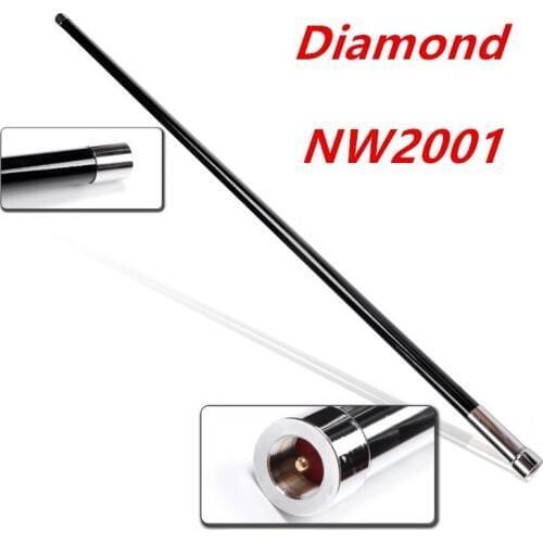 NW2001 200W 2.15/5.5dBi Long Range Antenna for Car Radio Vehicle Antenna Mobile Radio Antenna, Fiberglass antenna