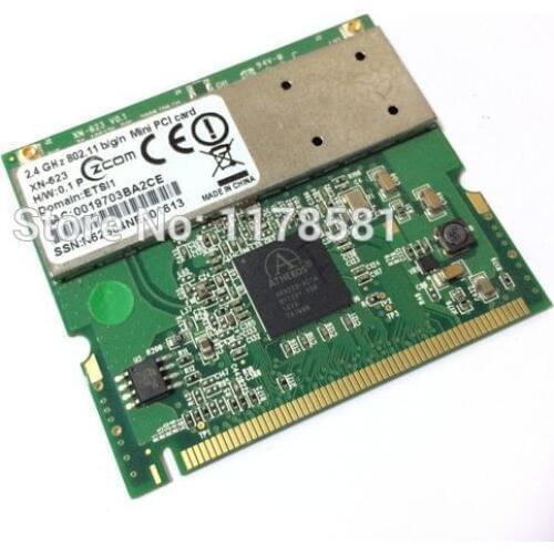 Atheros AR9223 Mini PCI Wireless Card 802.11b/g/n 300Mpbs WIFI WMP-N09 XN-623