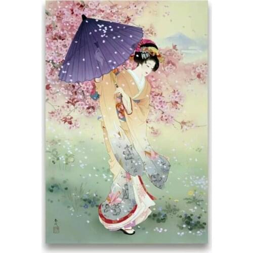 Canvas Art Print Japanese Japan Canvas Painting Ukiyoe Posters and Prints Modern Wall Pictures for Bedroom Home Decoration