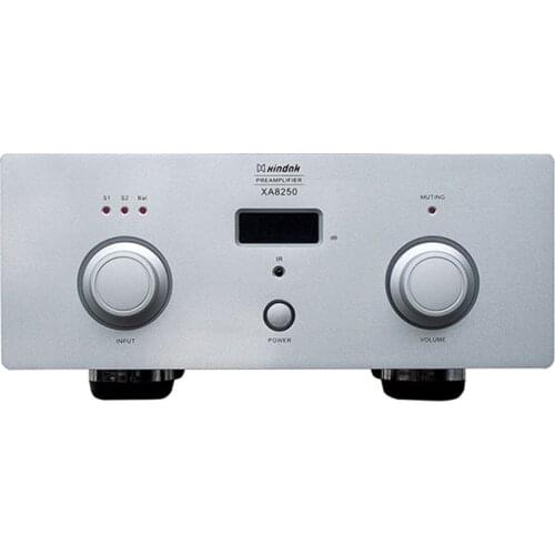 M-010 XA8250 Pre amplifier Remote Control PRE AMP Class A amplifying Circuit Input: 2*RCA, 1*XLR Output: 1*RCA, 1*XL