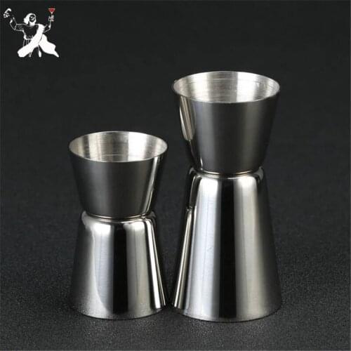 Stainless Steel Jigger Measuring Cup Tools Bar Measure Cocktail Jigger Slim Waist Cocktail Jigger Bar Tools