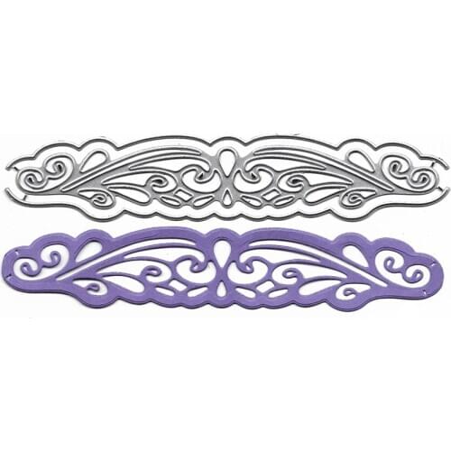 Metal Cutting Dies Lace Border Corte De Metal For Photo Album Paper Card Making Decorative Craft Clear Stamps Scrapbooking Die