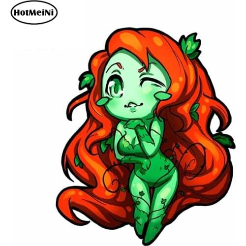 HotMeiNi 13cm For Harley Quinn Fashion Car Stickers Car Door Protector Decal Sunscreen Waterproof Occlusion Scratch