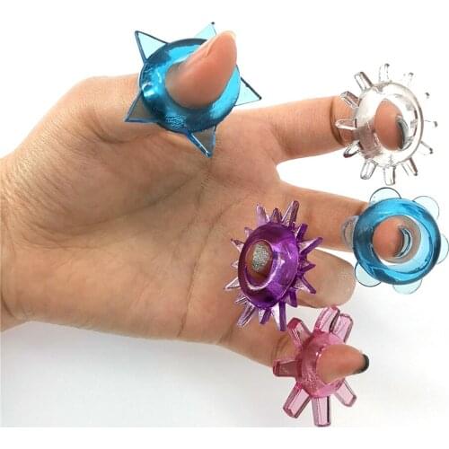 5pcs/set Silicone Cock Ring Delay Premature Ejaculation Condom Set Dick Lock Ring New Sex Tools Shop For Men Party Small Gift