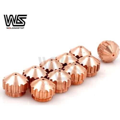 SAF 20/40/100 PLAZCUT NERTAJET Plasma Cutter torch 0408-2261 /0408-2262 / 0408-2385 Tip Nozzle 1.0mm /1.2mm / 1.6mm PKG/10