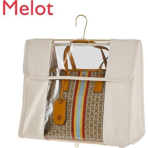 High-End Luxury Door Back Wall Upper Cabinet Side Bag Storage Wall-Mounting Fabric Wall Storage Wall Hanging Bag Dustproof