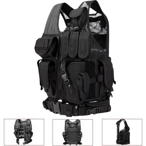 Tactical Military Equipment Army Molle Body Armor Hunting Vest Outdoor CS Wargame Airsoft Paintball Combat Tactical Vest