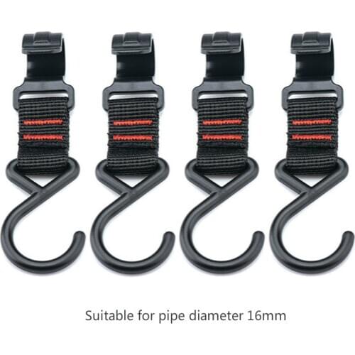 Naturehike 4 pcs Outdoor Camping Rack Hooks Travel Camping Triangle Shelf Hanger Hook For Diameter 12mm 16mm 19mm