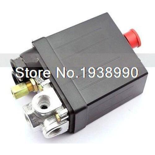 1/4" port 220V Air Compressor Pressure Switch Control Valve 90 PSI -120 PSI