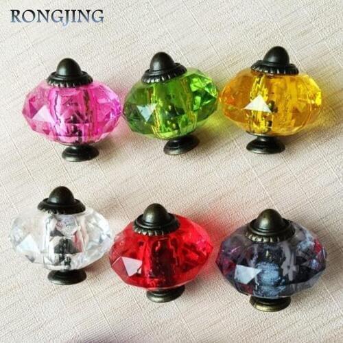 3pcs Plastic Furniture Knobs and Handles Kitchen Cabinet Handles and Knobs Closet Wardrobe Cupboard Pulls Shoes Box Perilla