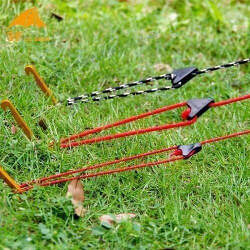 3F high quality adjustable tent rope 3 size for 2 mm 3 mm 4 mm guide rope buckle