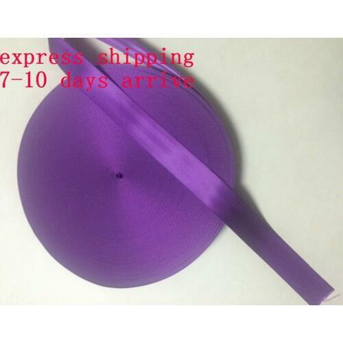 6meters Roll Seat Belt Webbing Safety Strap purple Color 4.8cm Wide 5 Bars