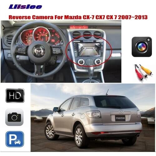 Car Reverse Back Up Camera For Mazda CX-7/CX7 2007-2013 Compatible Original Screen RCA Adapter Parking HD CCD SONY III CAM