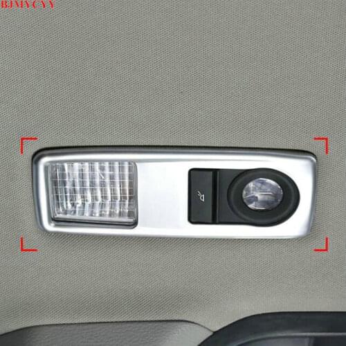 BJMYCYY 2PCS/SET ABS decorative frame of reading light in the back of car for BMW X1 X3 X4 2011-2017