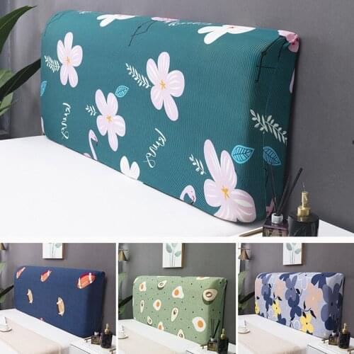 Elastic All-Inclusive Headboard Cover Bed Head Back Protection Dust Cover Soft Wooden Bedhead Backrest protective cover