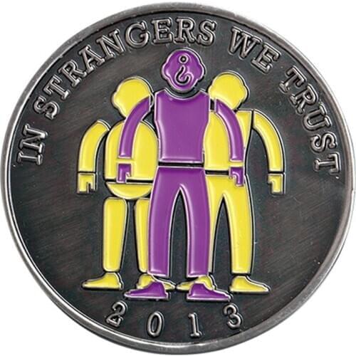 Head Wholesale Custom Antique Coin Challenge Stencil Blank Custom 3D Coin