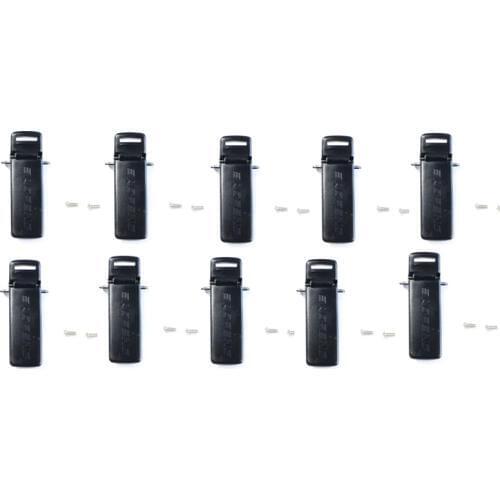 Wholsale Lot 10pcs Back Belt Clip For Baofeng UV-5R UV5R For Pofung UV5R Retevis RT-5R 2-Way Radio Walkie Talkie Accessories