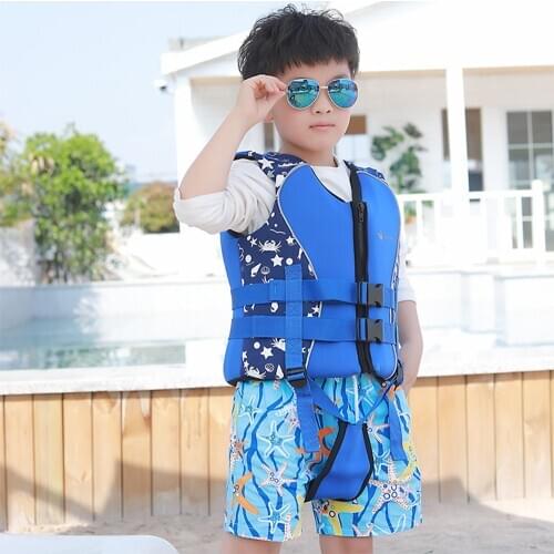 Professional Neoprene life jackets baby child life vest water sports Swimming Boating Beach Life Vest boy girl Puddle Jumper