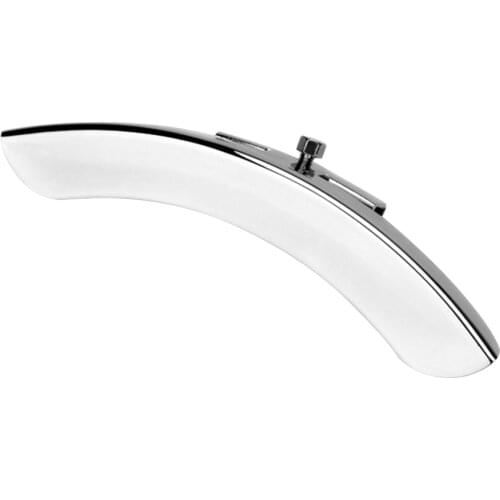 Sliver One Leg Banjo Arm Rest Armrest for Parts Repair Replacement Parts Accessories for Vintage Model Banjos Restoration