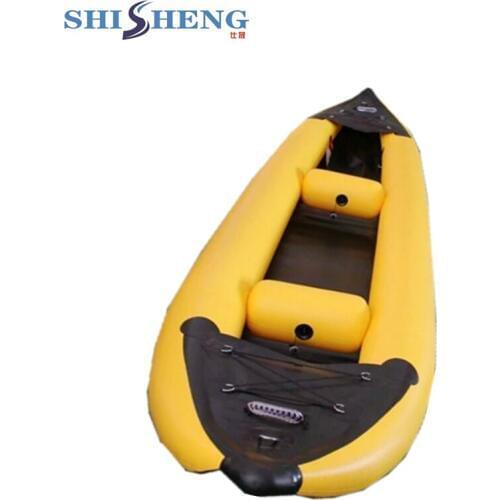 2018 Made-in-China PVC Hull Material Sit on Top Kayak Fishing