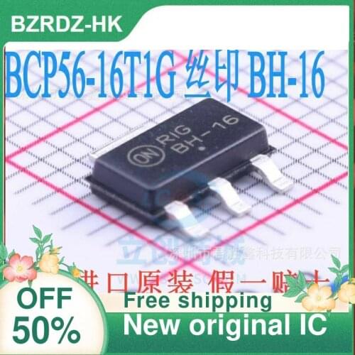 5PCS/lot BCP56-16T1G BH-16 SOT223 New original IC