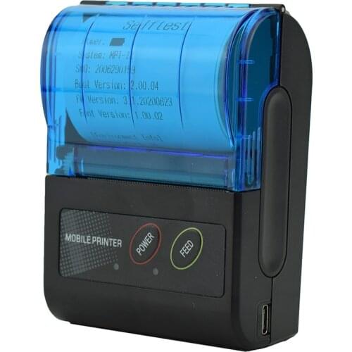 58mm Mobile Mini Receipt Printer Bill Printer Bluetooth Wireless Printer 2 inch Printer Support Phone Android POS PC