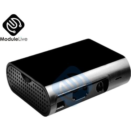 Black Case Cover Shell Enclosure Box ABS box For Raspberry Pi 3 Model B Plus For Raspberry Pi 3 2