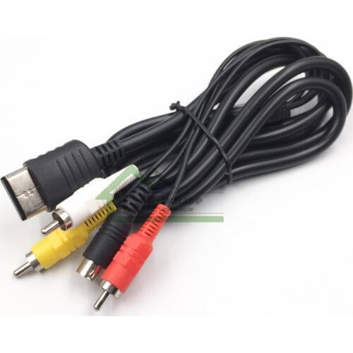 E-house 1.8M Composite RCA AV Cord Stereo Composite Audio Video TV Adapter Cable For Sega Dreamcast DC AV Cable