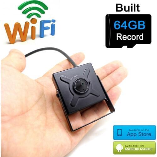 64G micro sd card ip camera 720p wifi mini home small cam hd cctv security wireless surveillance p2p wi-fi camara ipcam JIENU