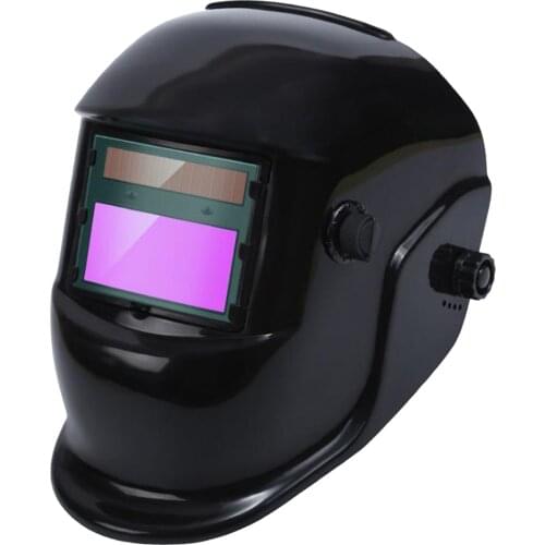 Large Viewing Solar Powered Auto Darkening Welding Helmet Welding Mask Wide Shade TIG Electric Soldering Carbon ARC Welding