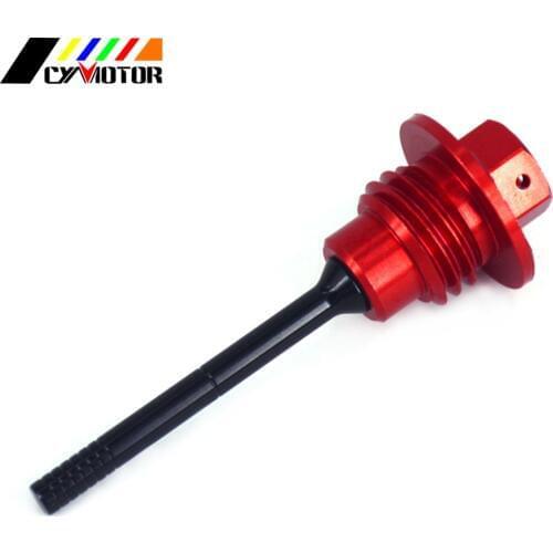 Motorcycle CNC Aluminum Engine Oil Dipstick Filter Plugs For HONDA CRF450R CRF 450R 2009 2010 2011 2012 2013 2014 2015 2016