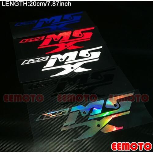 Motorcycle helmet Body Shell Tank Pad Motorbike Fairing Reflector Decals decoration Stickers for HONDA MSX125 MSX 125