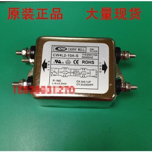 Original new 100% import original authentic power filter CW4L2-10A-S bipolar purifier (SWITCH)