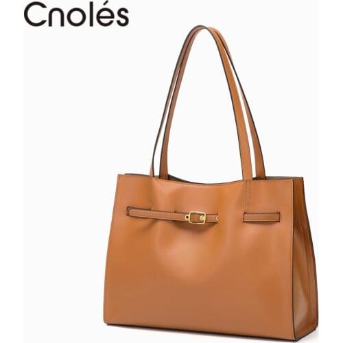 Luxury Women Handbags Genuine Leather Women Bags Brand Designer Top-handle Bag Ladies Shoulder Bag Female Bag