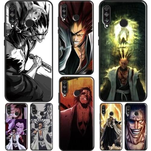 Zaraki Kenpachi BLEACH Silicone Case For Huawei P30 P40 P20 Lite Mate 10 20 Pro P Smart 2019 Z 2021 Phone Cover