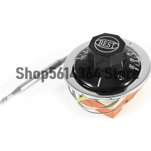 AC 250V 16A 30-110C Thermostat Temperature Controller w Capillary