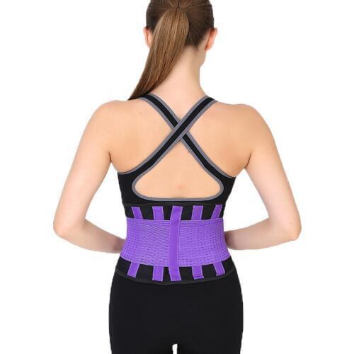 Waist Trimmer Weight Loss Sweat Adjustable Wrap Waist Trainer Stomach Adjustable Abdominal Muscle & Back Lumbar Support