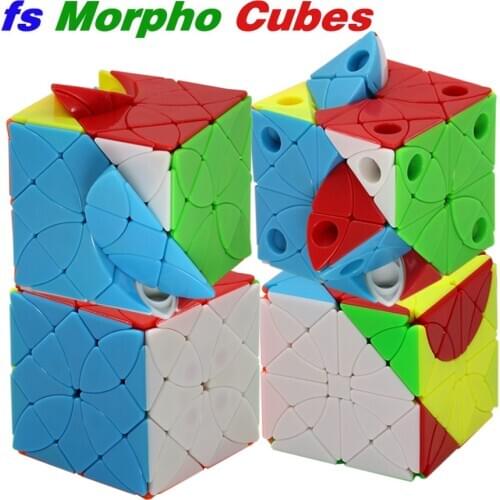 Magic cube puzzle f/s limCube Morpho Aureola cube fs Morphidae Marinita Helena Deidamia skew cube educational twist toys puzzles