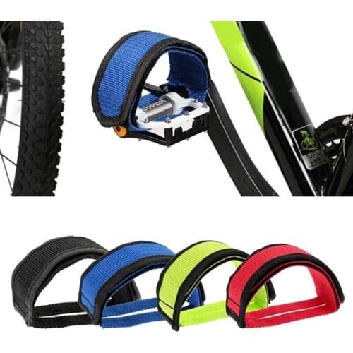 1pc Nylon Bicycle Pedal Straps Toe Clip Strap Belt Adhesivel Bicycle Pedal Tape Fixed Gear Bike Cycling Fixie Cover